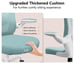 Ergonomic Office Chair,Lumbar Chair with Flip-up Arms and Adjustable Height-blue