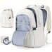 Large Capacity Travel Backpack, Carry-on Multi Layer Luggage Daypack, Simple Pp