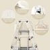 Large Capacity Travel Backpack, Carry-on Multi Layer Luggage Daypack, Simple Pp