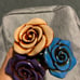 Mexican Art Hand Made Rose Flower Pen set of 3