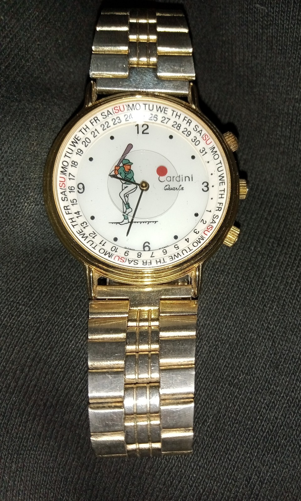 Rare Vintage Baseball Luis Cardini Watch