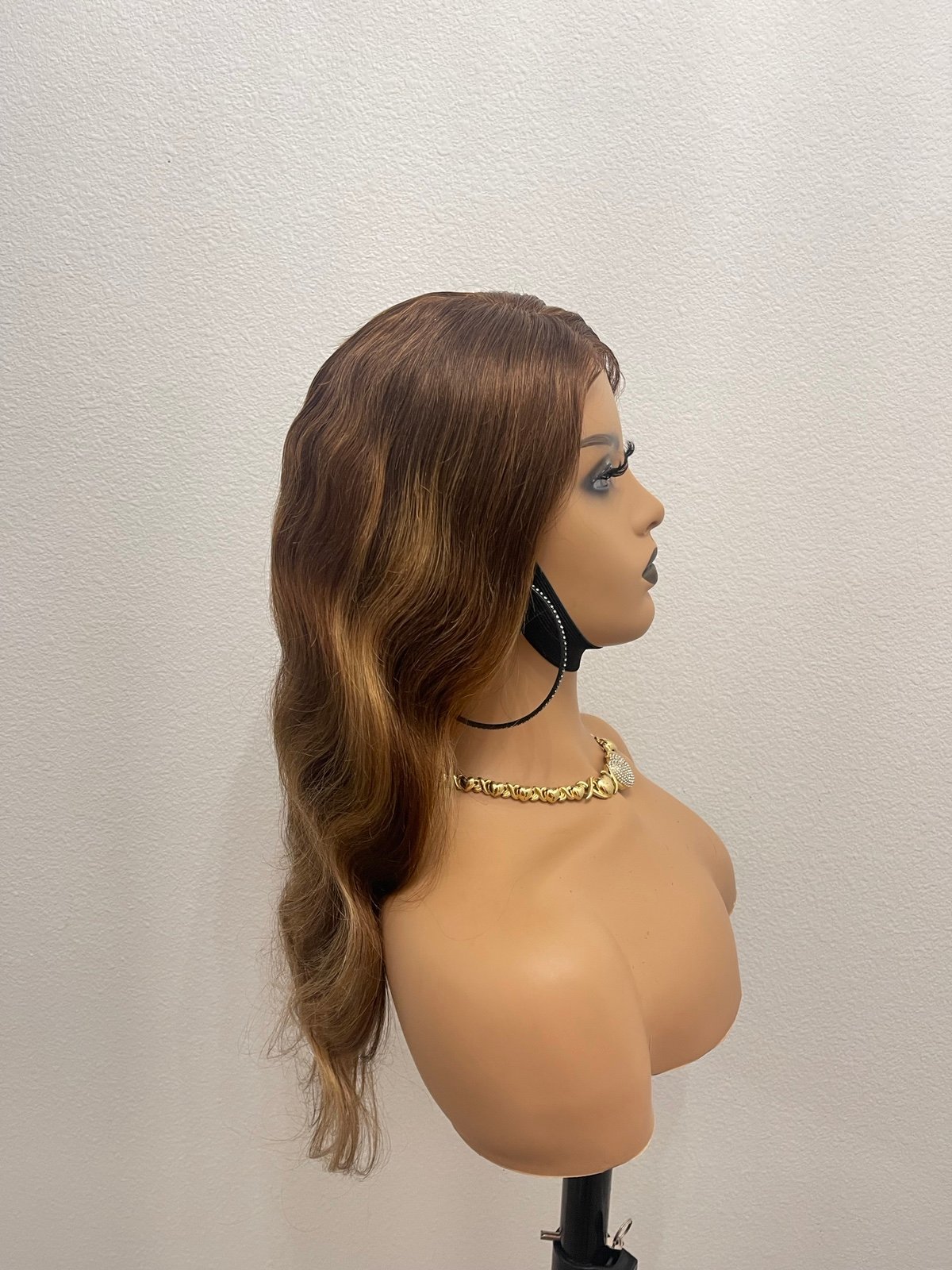 New! Unworn! 22” Pre Cut Lacefront Wear and Go Glueless Human Hair Highlight Wi