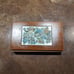 Rare Vintage Signed Millie Crutchfield Enamel/Copper Wooden Box 1965