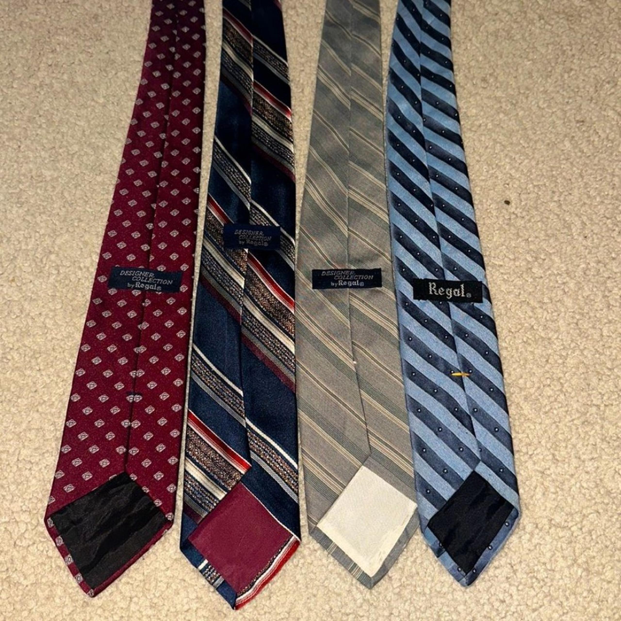 Vintage 4 Regal Ties