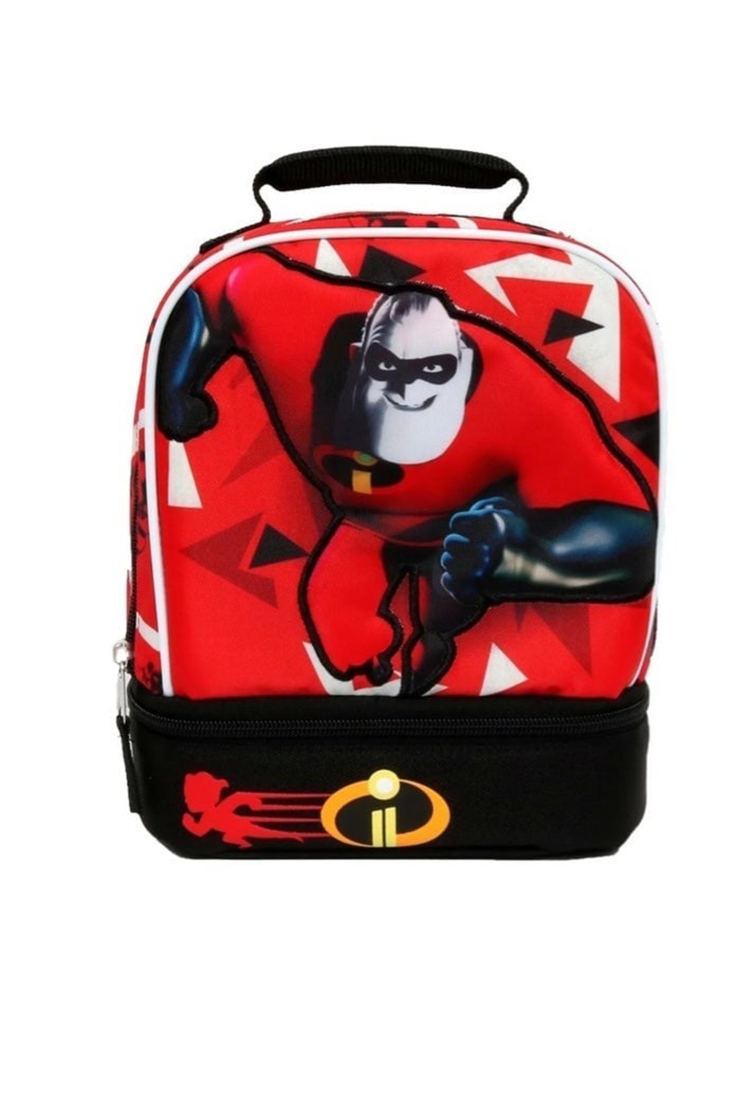 DISNEY INCREDIBLES 2 Dual Chamber Lead & PVC Safe Insulated Lunch Box