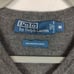 Vintage Polo Ralph Lauren Merino Wool Sweater Mens Medium Gray V-Neck Preppy