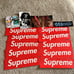 Supreme Stickers