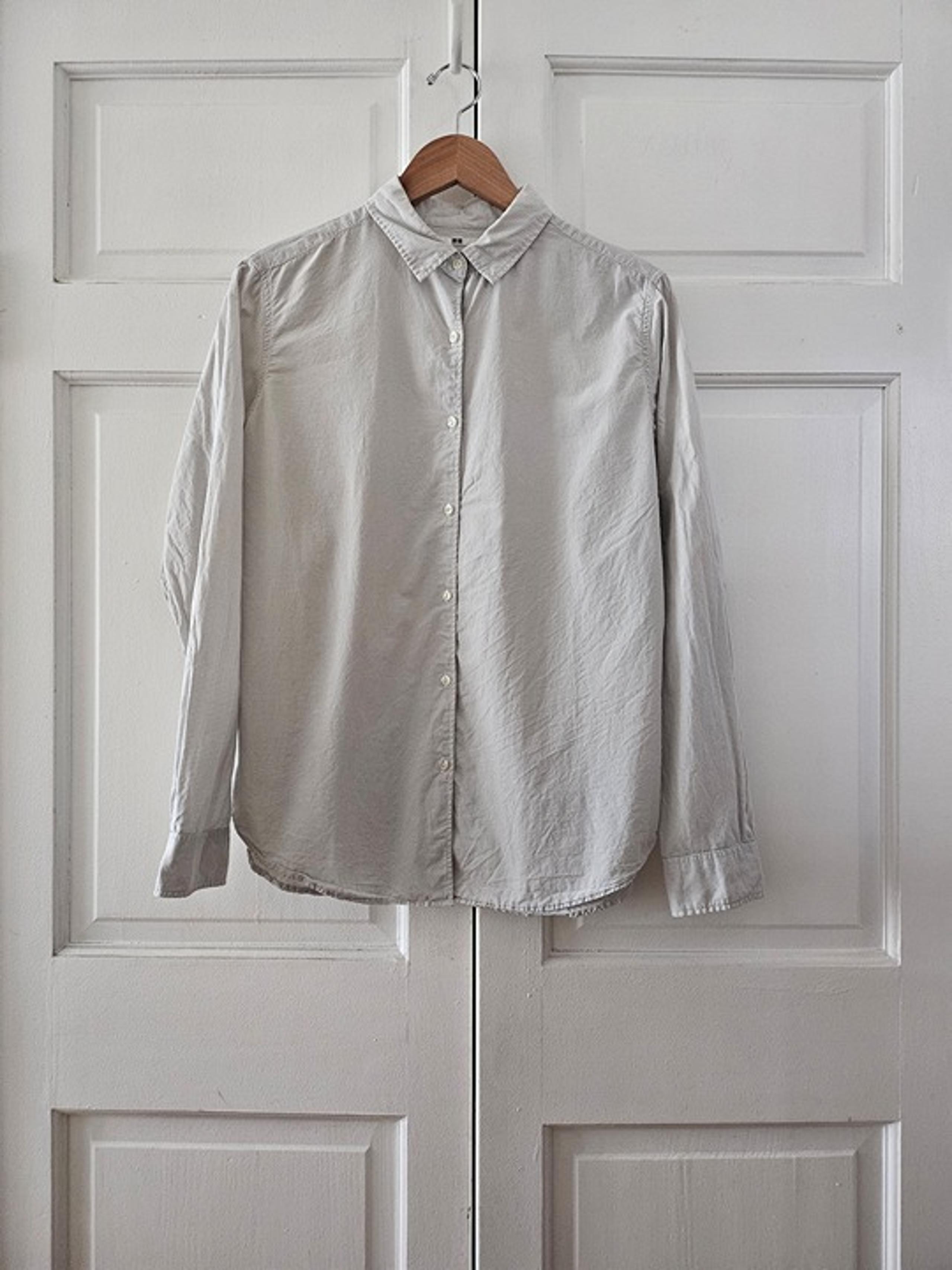 Uniqlo Long Sleeve Gingham Button Down Collar Shirt - Unisex - 100% Cotton