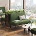 2 Seater Armless Mini Small Sofa Corduroy Compact Loveseat Couch for Small Space