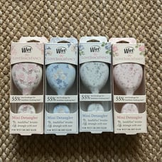 Set Of 4 LoveShackFancy x Wet Brush Mini Detangler Brush Brand New IN HAND.
