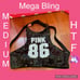 VS PINK Bling Halter High Neck Crop Top - MEDIUM - HTF