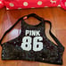 VS PINK Bling Halter High Neck Crop Top - MEDIUM - HTF