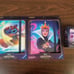 Disney Lorcana card portfolios Stitch and Evel Queen and deck box Elsa