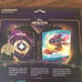 Disney Lorcana card portfolios Stitch and Evel Queen and deck box Elsa