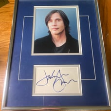 Jackson Browne signed And Framed Photograph