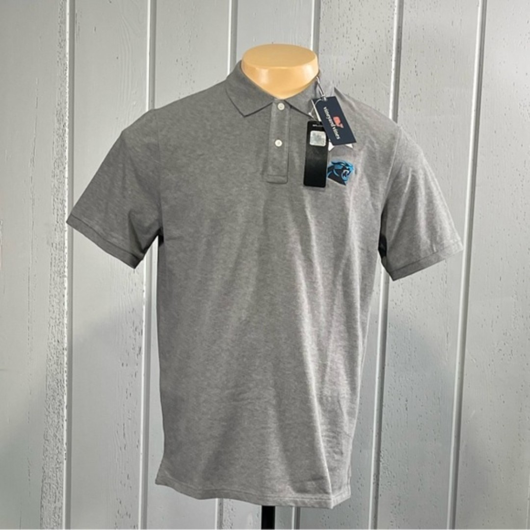 *NWT Vineyard Vines Men’s NFL Carolina Panthers Polo Shirt Size L