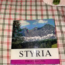 Very Rare STYRIA with 30 Colour Plates EGON MILLONIG 1961 Hardcover