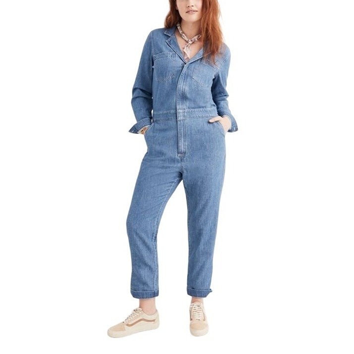 MADEWELL Denim Coverall Jumpsuit Mechanic Boilersuit