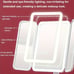 White Mackup Mirror Touch Control Rotatable and Foldable Design