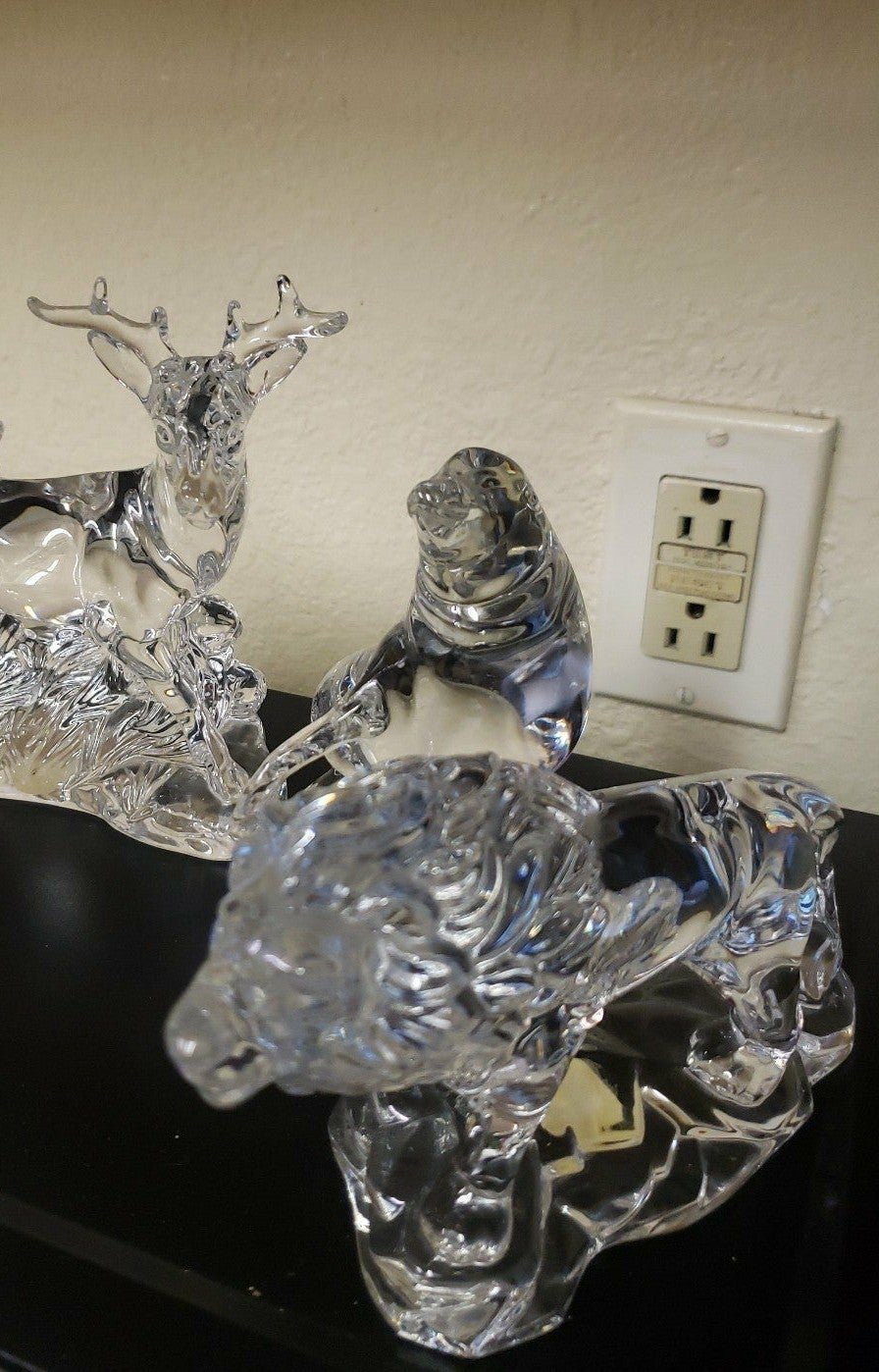 Princess house crystal figurines