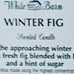 White Barn Winter Fig 3 wick Candle