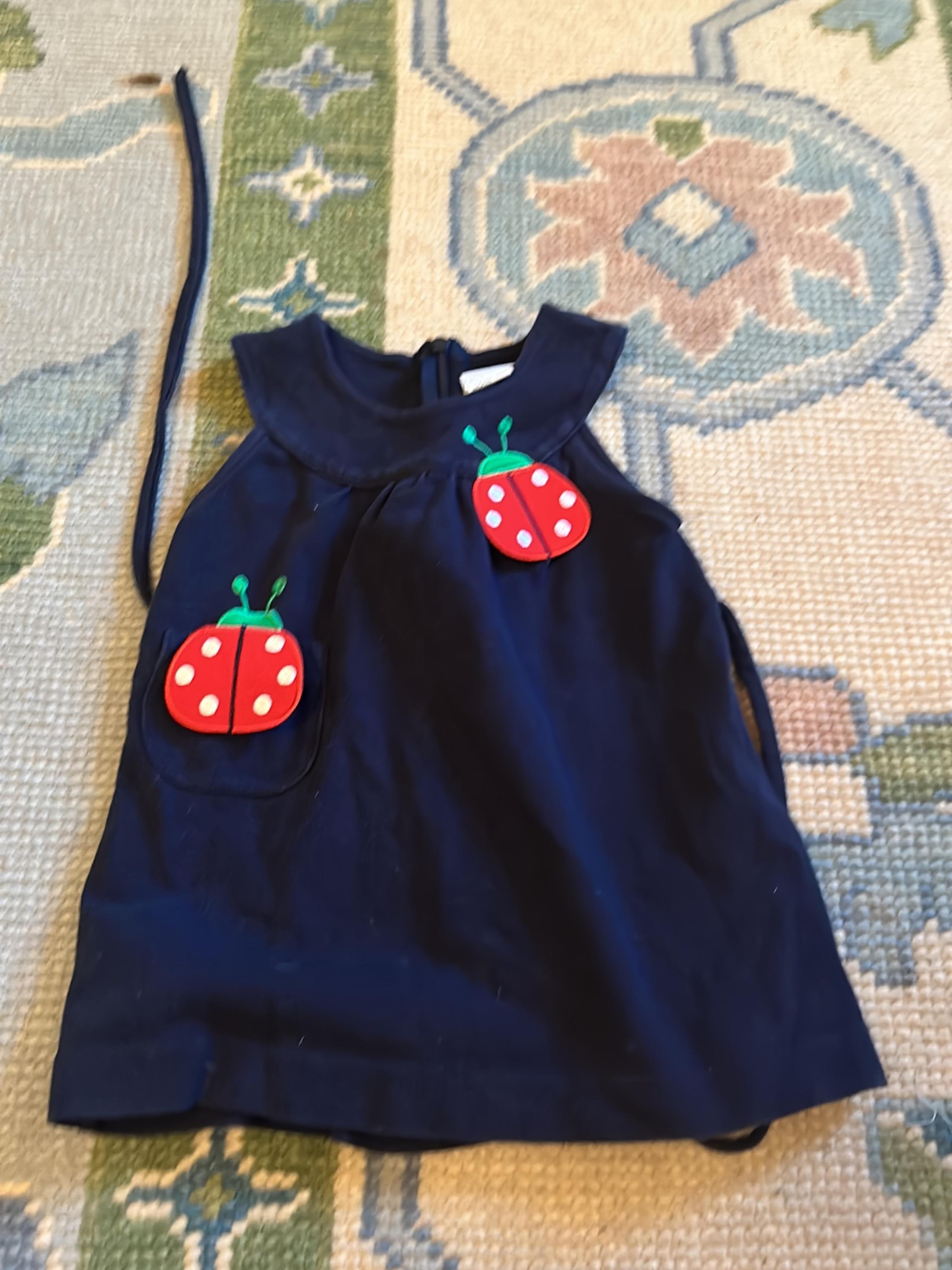 Florence Eiseman lady bug dress