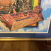 1988 MARDI GRAS 20x15 Krewe Of Caesar Framed Print Hyatt Hotel 26” x20”