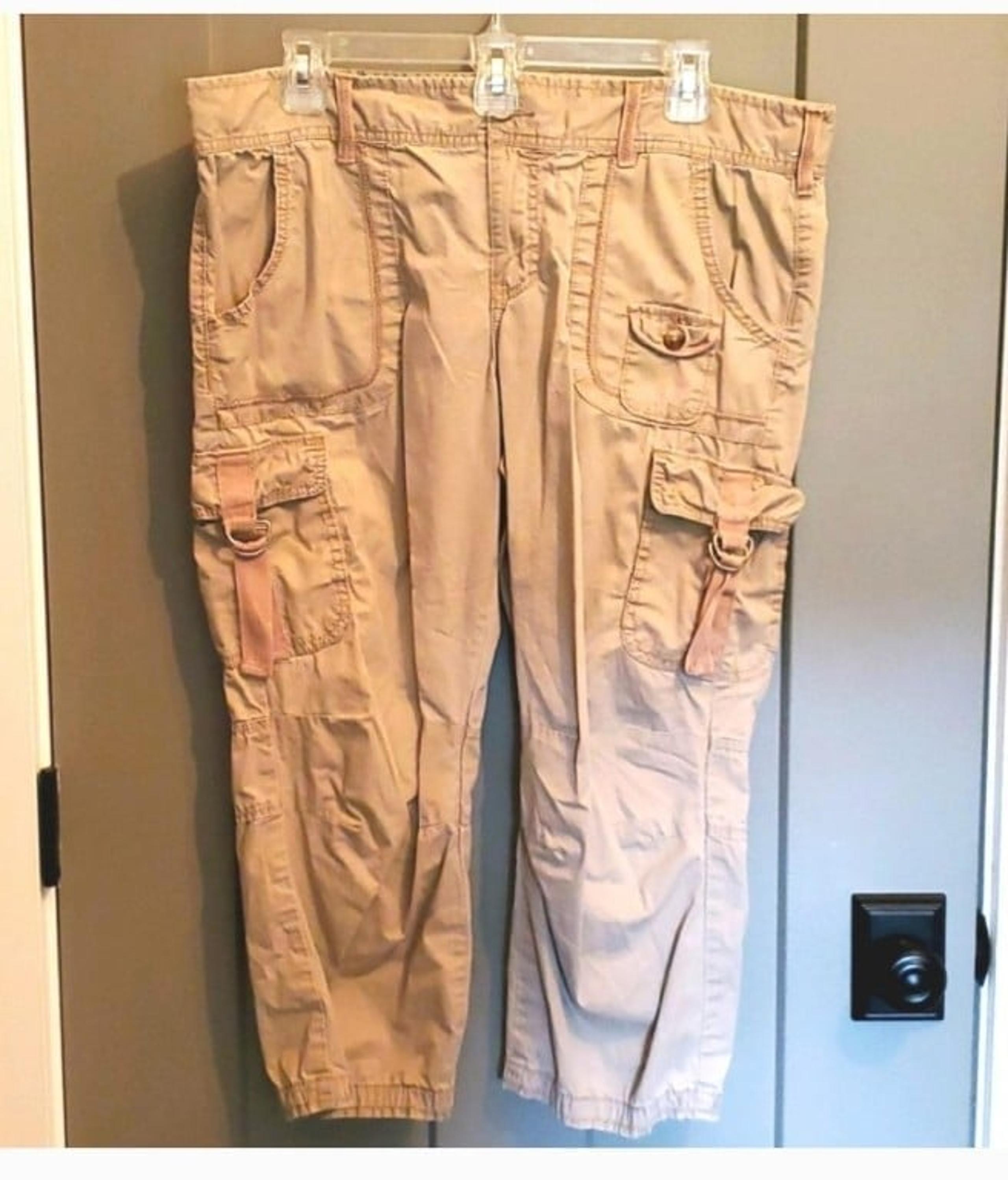 Calvin Klein Jean brand ladies cargo pants sz 12 CLOSET CLOSING
