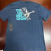 True religion mens short sleeve graphic T-shirt, large