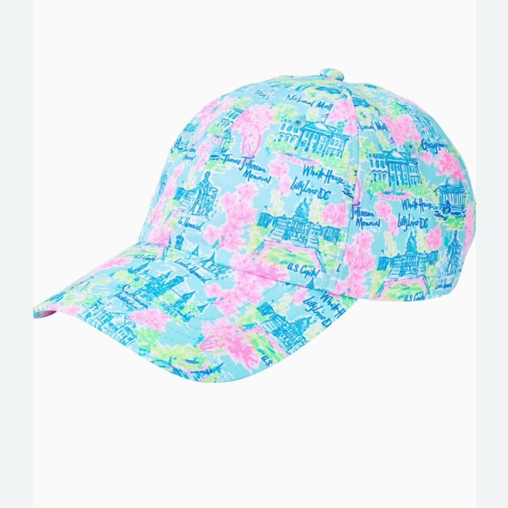 Lilly Pulitzer Run Around Baseball Hat - Multi Lilly Loves
