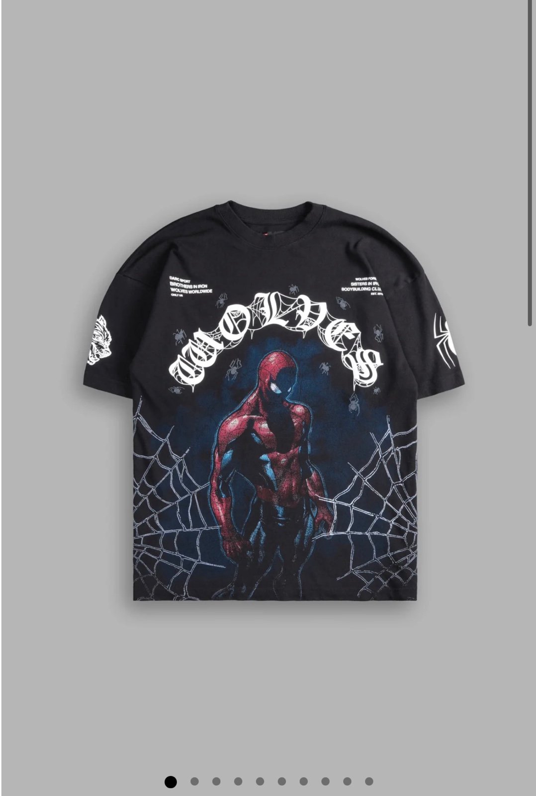 DARC SPORT X MARVEL SPIDER-MAN “ SPIDERMAN ENERGY” SHIRT- LARGE