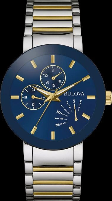 Bulova Modern Blue Dial Men Watch 98C123