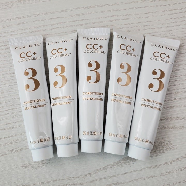 5 Clairol Nice N Easy CC+ ColorSeal Step 3 Conditioner 1.86oz Tubes New!