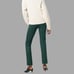NWT HUDSON Nico Midrise Straight Leg Jean, Coated Forest Walk - Sz 25