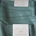 NWT HUDSON Nico Midrise Straight Leg Jean, Coated Forest Walk - Sz 25