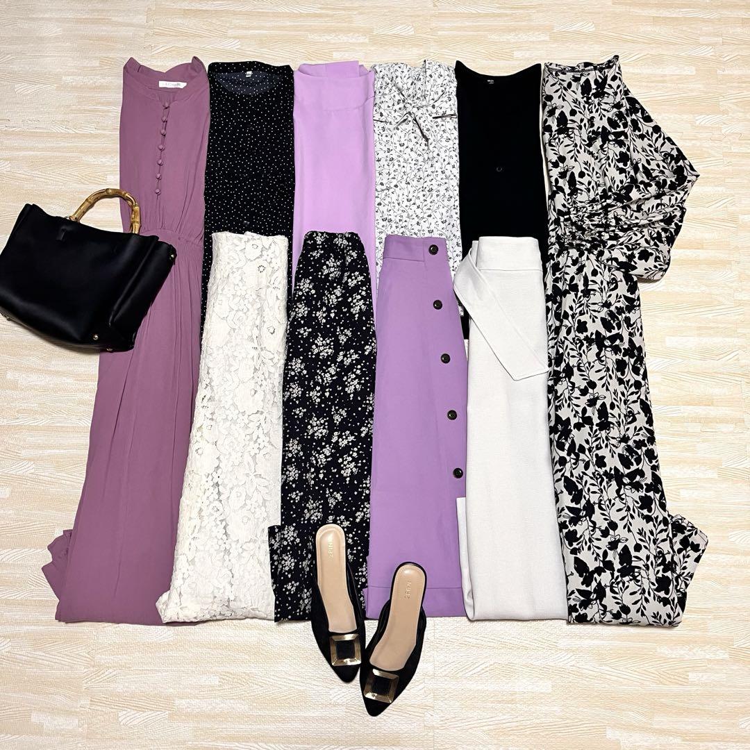 Women's clothing bundle, beautiful and feminine, older sister style, Babylon, Coca.