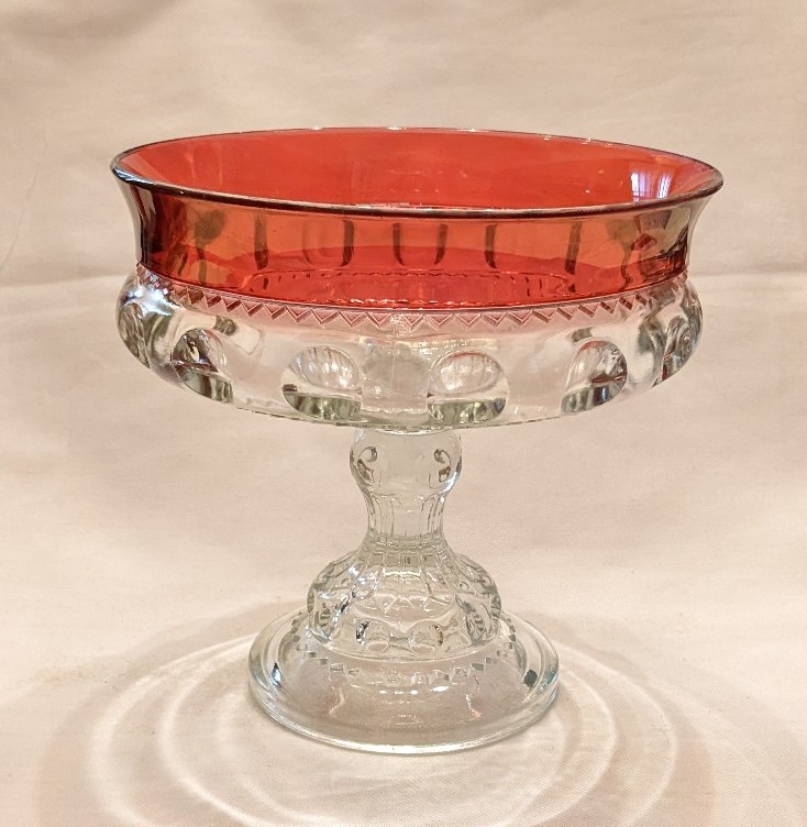 Indiana Glass Company King's Crown Candy Dish
