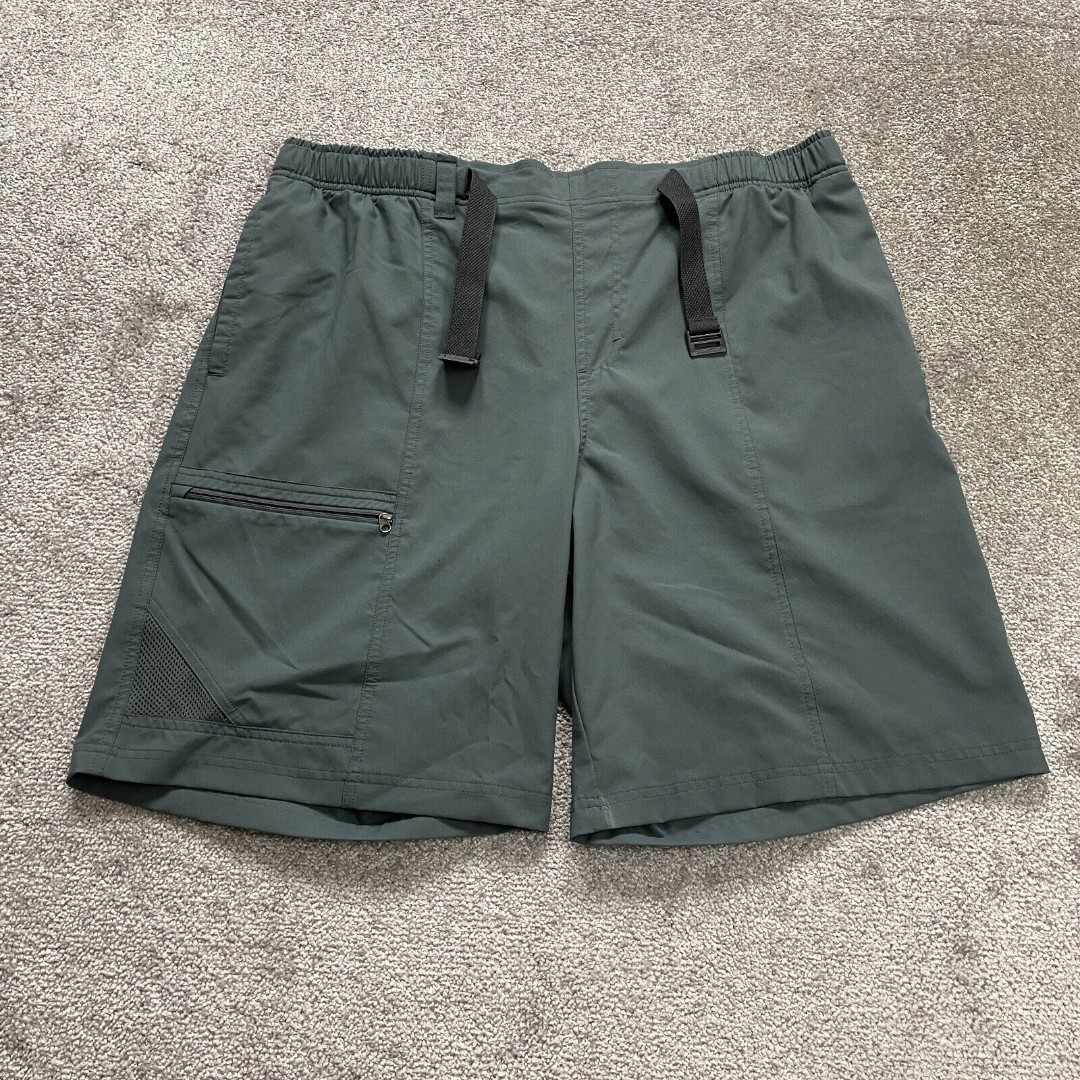 Columbia Silver Ridge Cargo Shorts Mens XL Regular Dark Gray Outdoor Active Hike