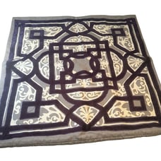 Z Gallerie Toulouse Geometric Decorative Pillowcase Velvet Modern Zipper Cover
