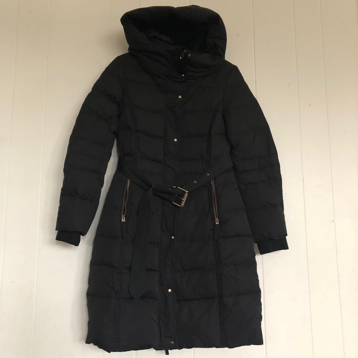 Zara Trafaluc Winter Coat Sz L