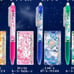 Anime Stationary Sailor Moon Refillable Frixion Erasable Pens set of 9