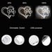 New LED Neon Dog Paw Print with Heart Light for Pet Room, Kids & Animal Decor