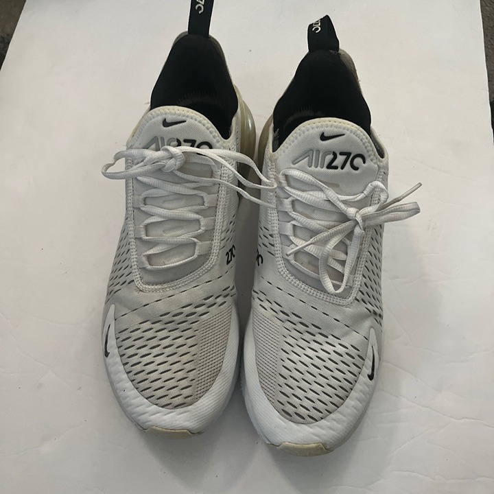 Nike Air Max 270 Low White Men's Size 12