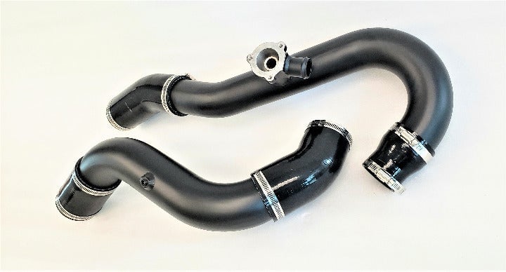 Aluminum Charge Pipe Kit Hot & Cold Side For For Ford Mustang Ecoboost 2.3t 2015