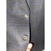 Ralph Lauren 100% Wool Grey And Blue Plaid Blazer Size 38R