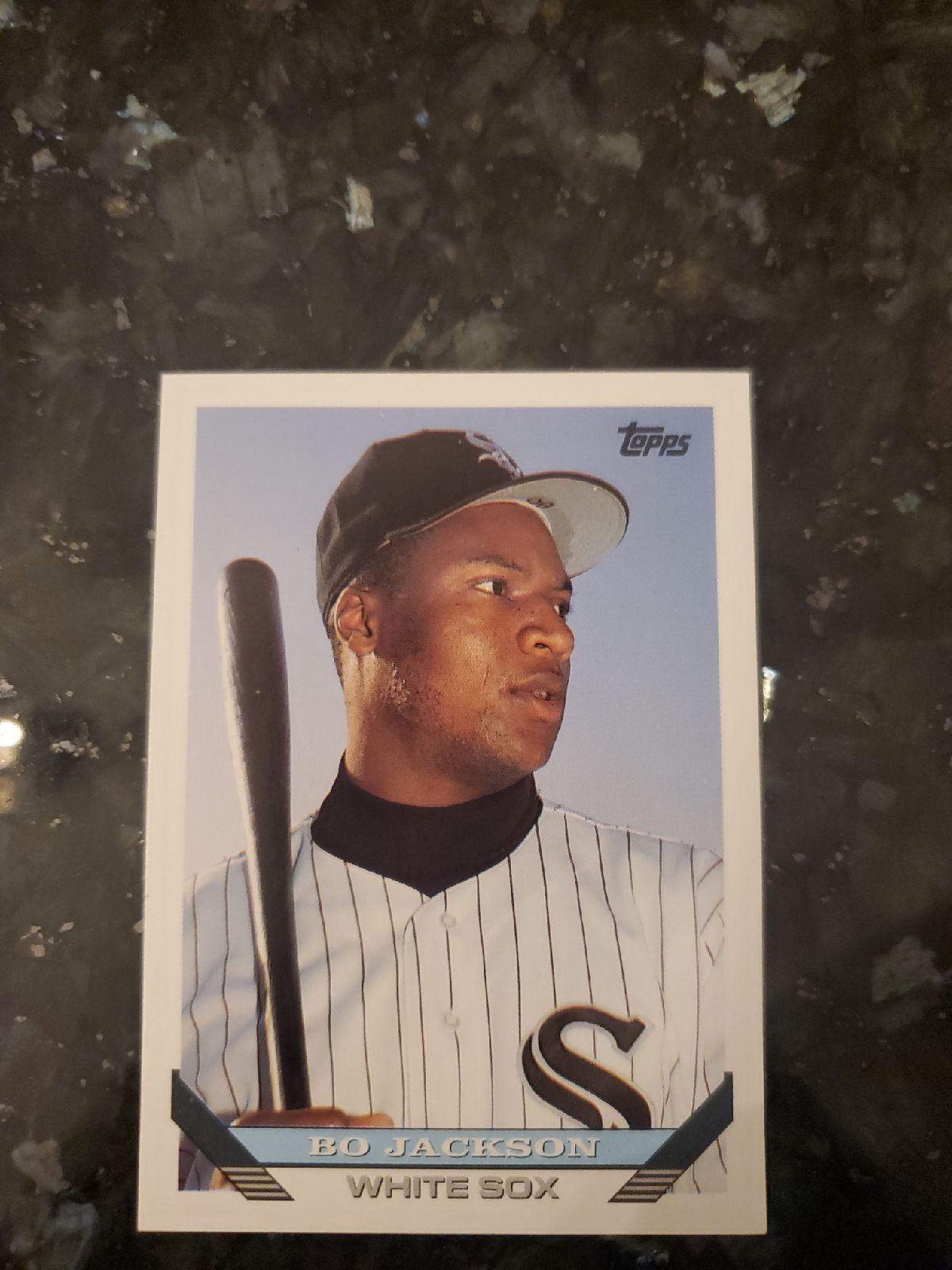 Bo Jackson baseball card, Topps 93'