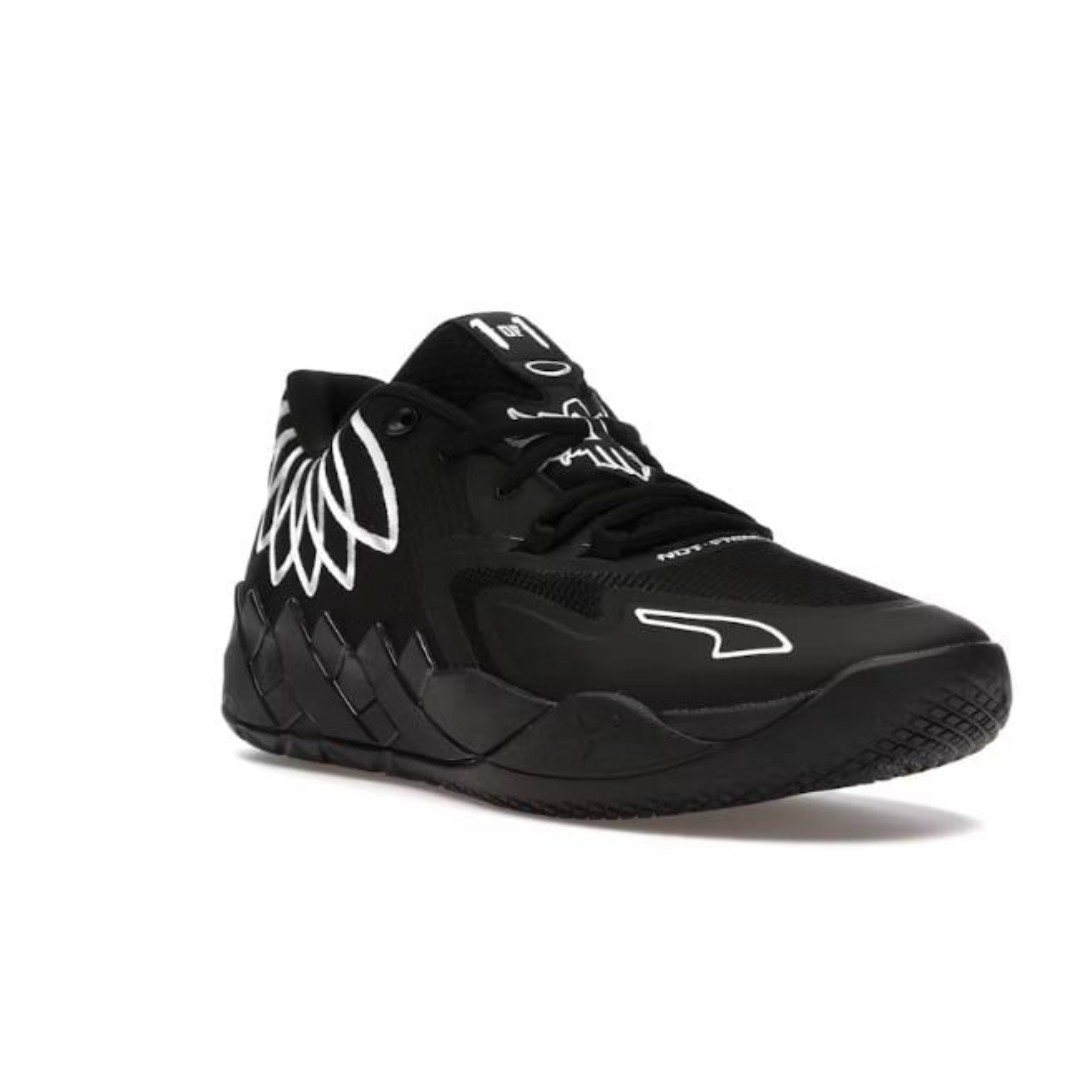 Puma LaMelo Ball MB.01 Lo Toddler Shoes Size 3C | Black White | New in Box