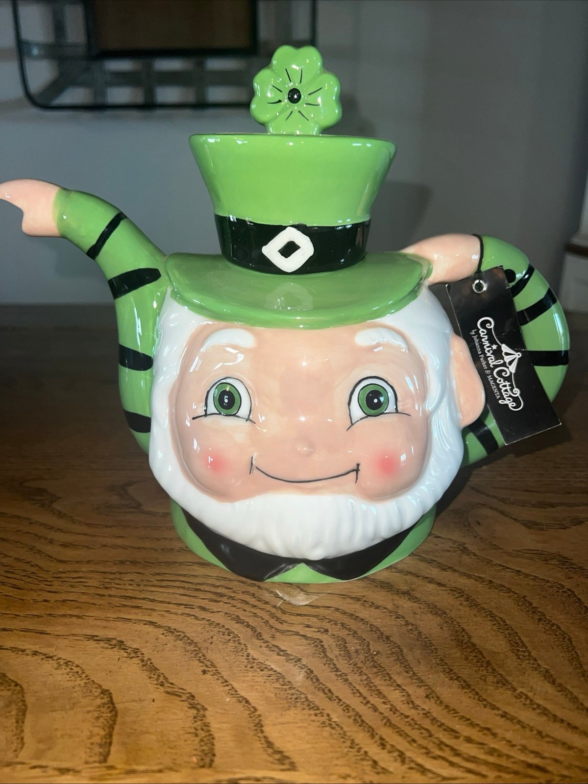 Johanna Parker St Patrick’s Day Leprechaun Teapot