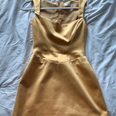 House of CB ENYA APRICOT CORSET mini dress