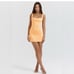 House of CB ENYA APRICOT CORSET mini dress